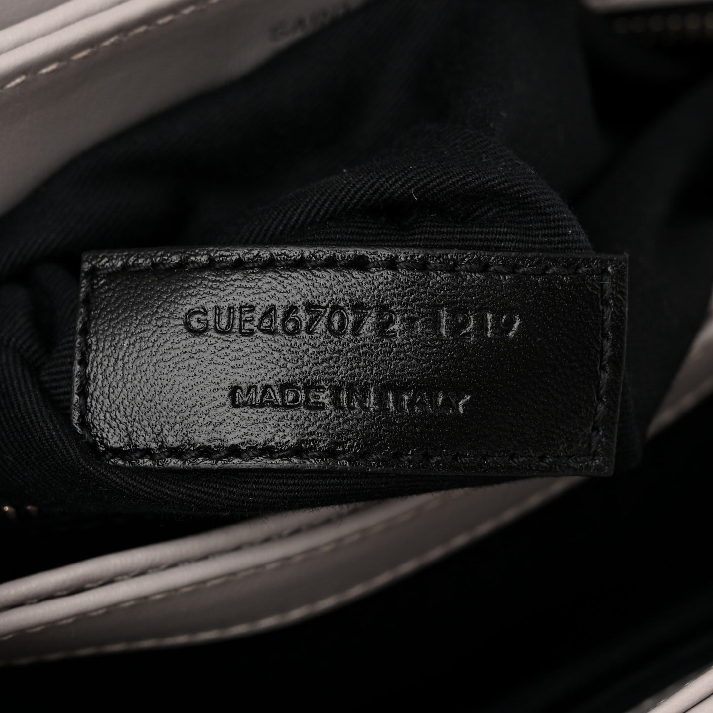Calfskin Y Quilted Monogram Toy Loulou Satchel Granite
