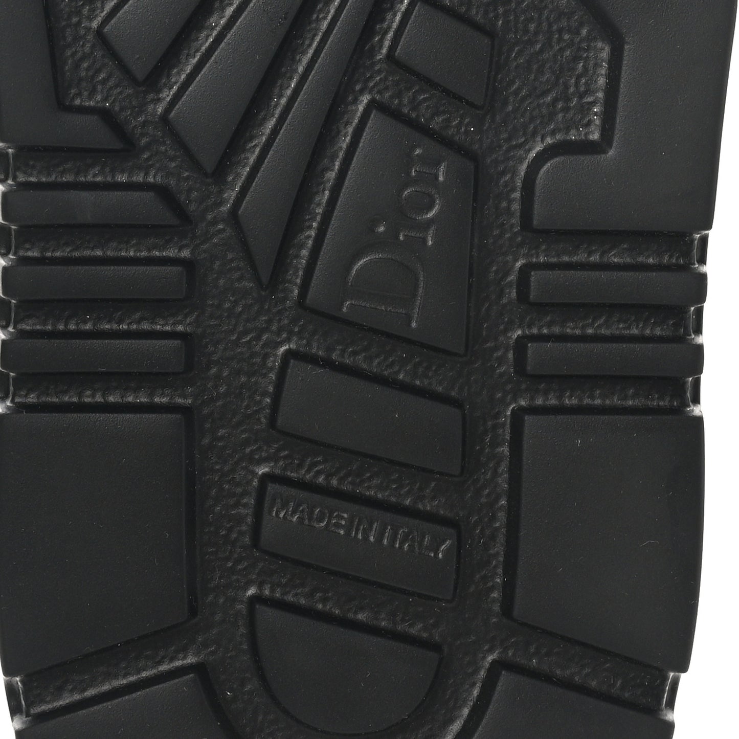 Lambskin Dioract 10mm Slide Sandals 38.5 Black