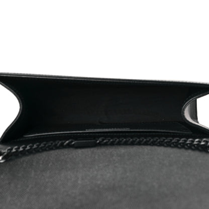 Saint Laurent Grain De Poudre Medium Classic Monogram Kate Satchel Black 5 of 8