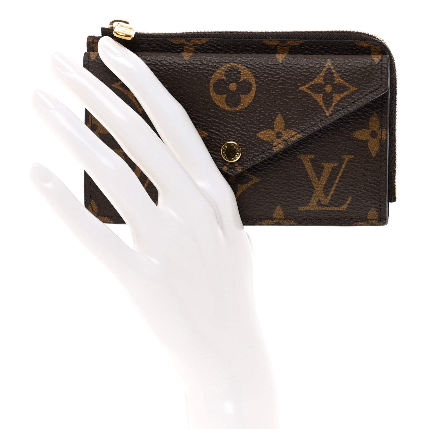 Louis Vuitton Monogram Recto Verso Card Holder Black 2 of 7