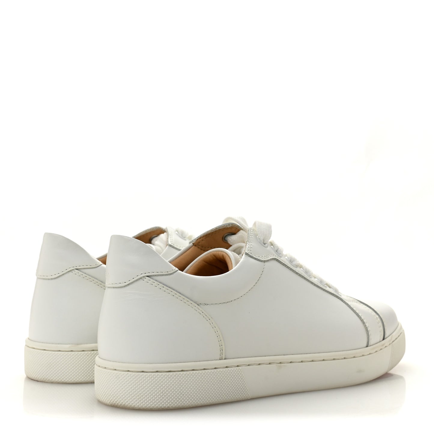 Calfskin Vieira Flat Sneakers 37 White