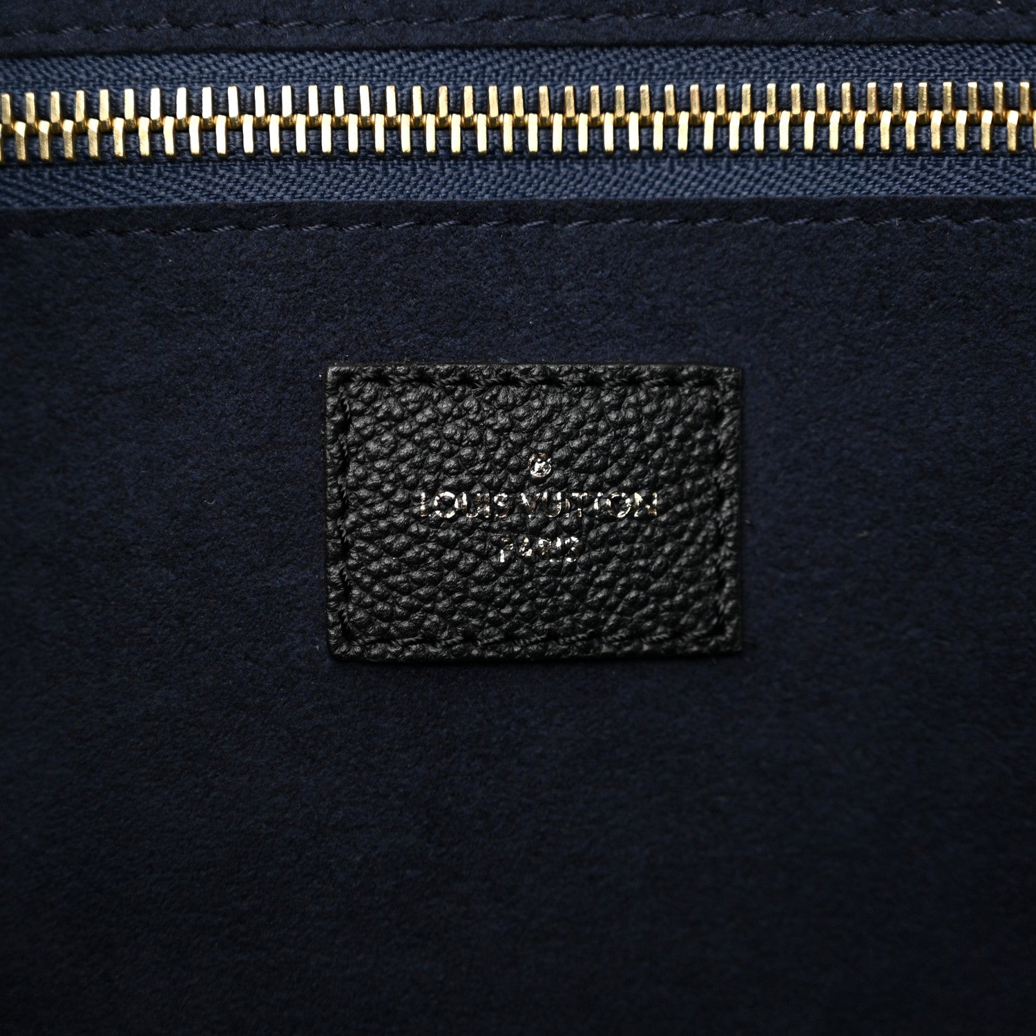 Louis Vuitton Empreinte Monogram Giant Neverfull MM Black 6 of 12