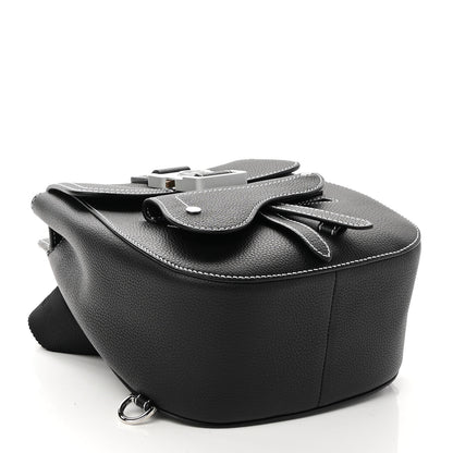 Christian Dior Grained Calfskin Mini Gallop Sling Bag Black 4 of 10
