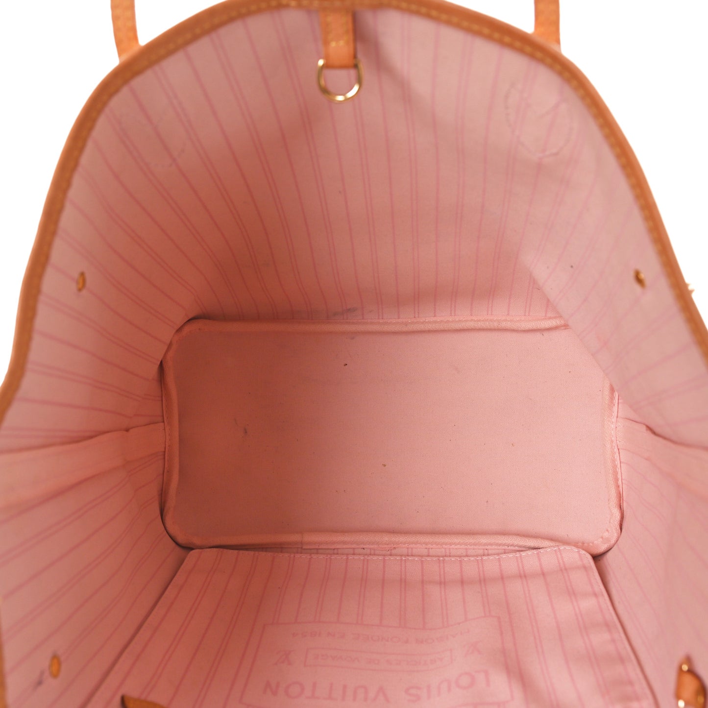 Damier Azur Neo Neverfull MM Rose Ballerine