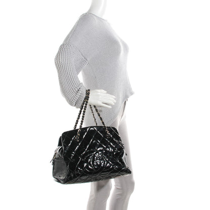 Chanel Patent Petit Timeless Shopping Tote PTT Black 2 of 8