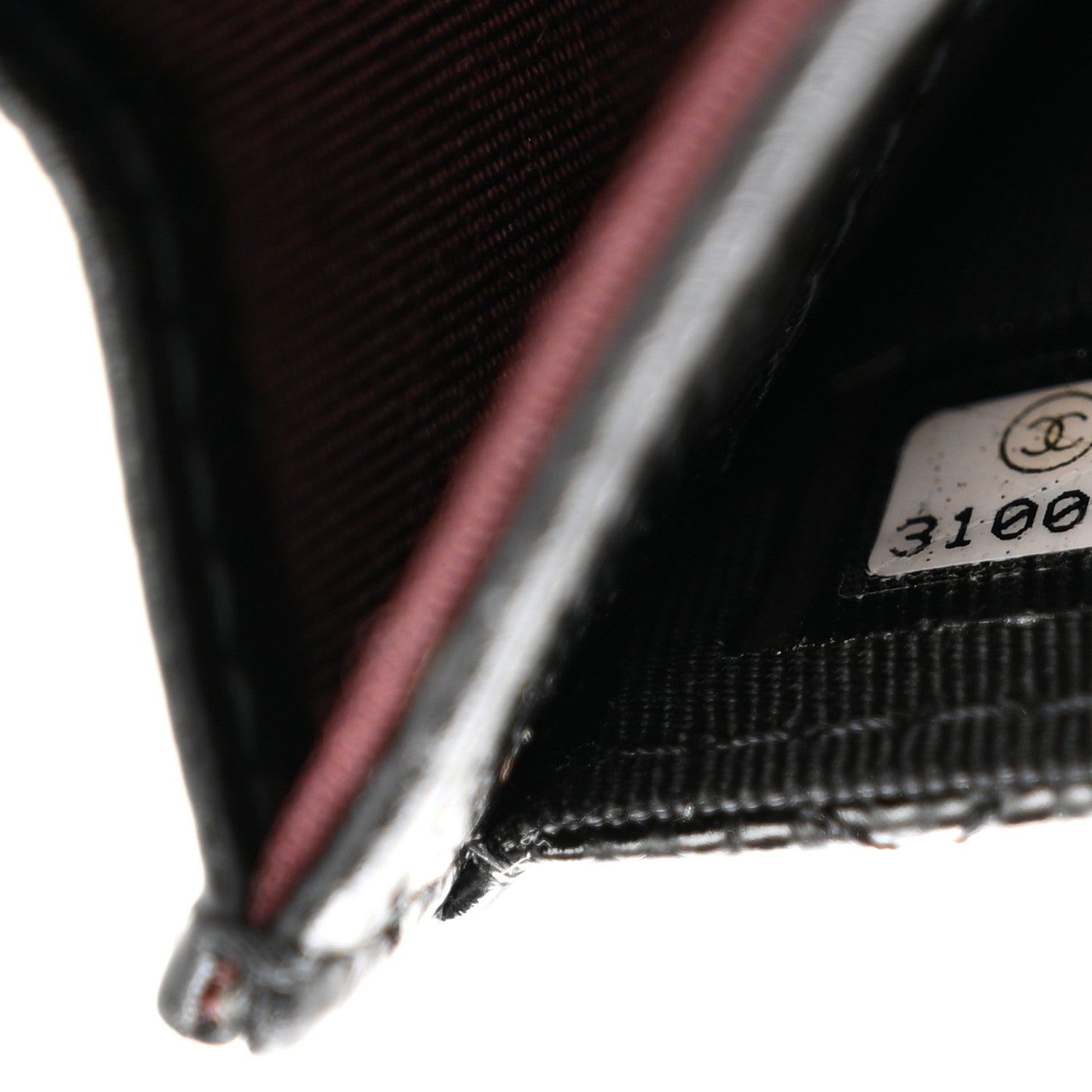 Chanel Caviar Quilted Flap Card Holder Wallet Black 8 of 9
