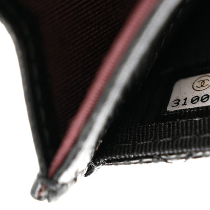 Chanel Caviar Quilted Flap Card Holder Wallet Black 8 of 9