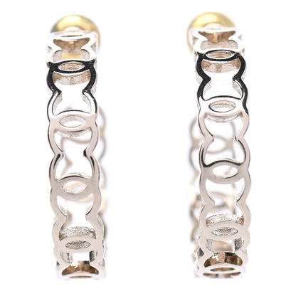 Chanel Metal CC Hoop Earrings Gold 1 of 4