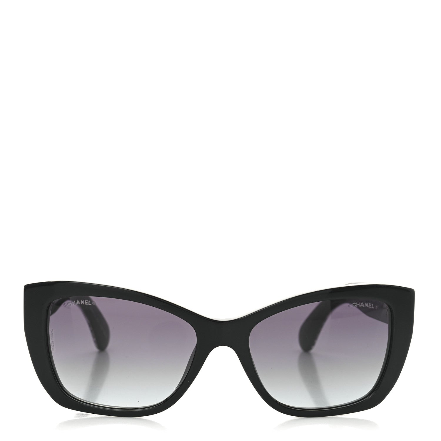 Chanel Acetate Metal Butterfly Sunglasses 71553 Black 2 of 7