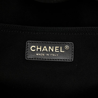 Chanel Lurex Boucle Medium Deauville Tote Black 10 of 17