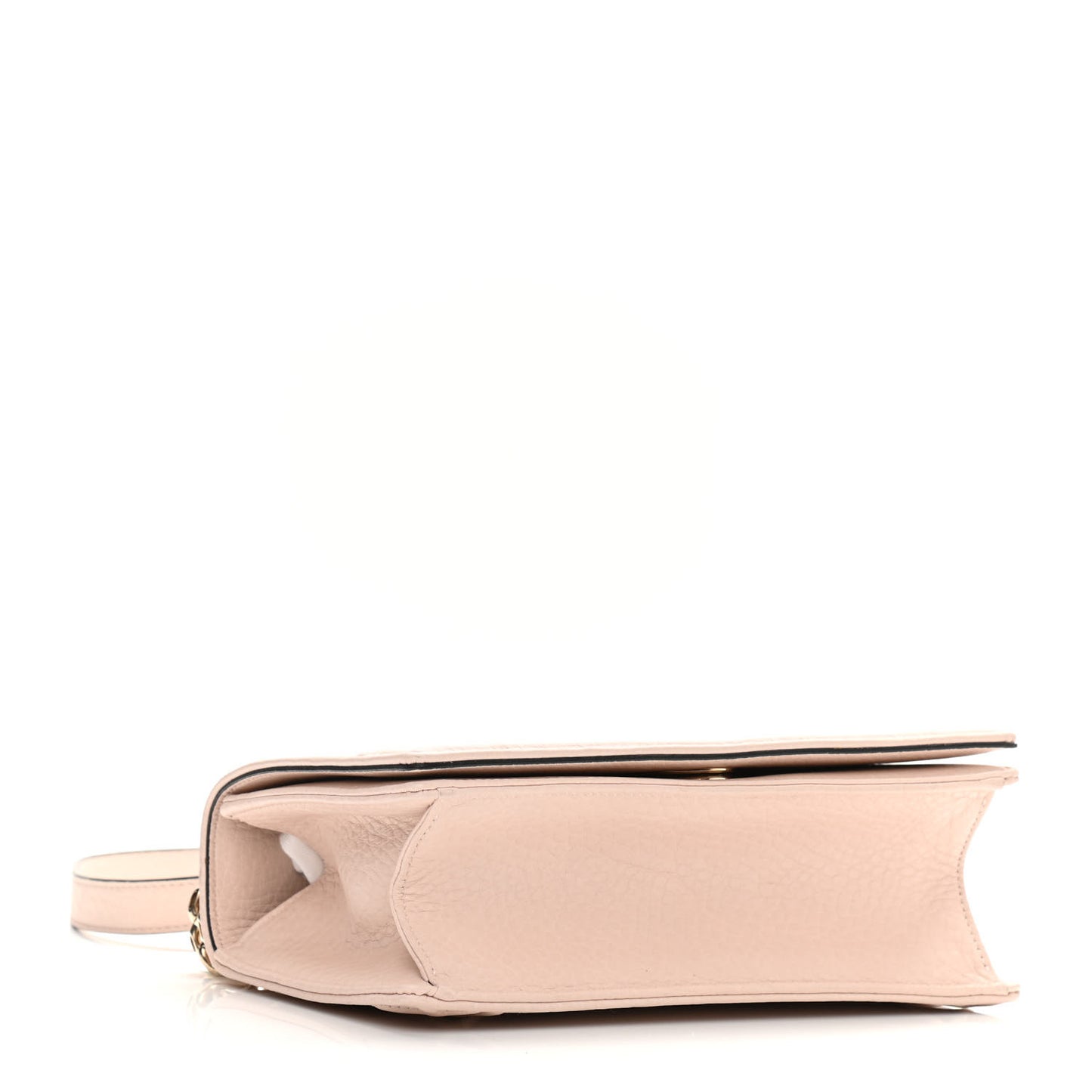 Grained Calfskin Small Diorama Flap Bag Rose Poudre