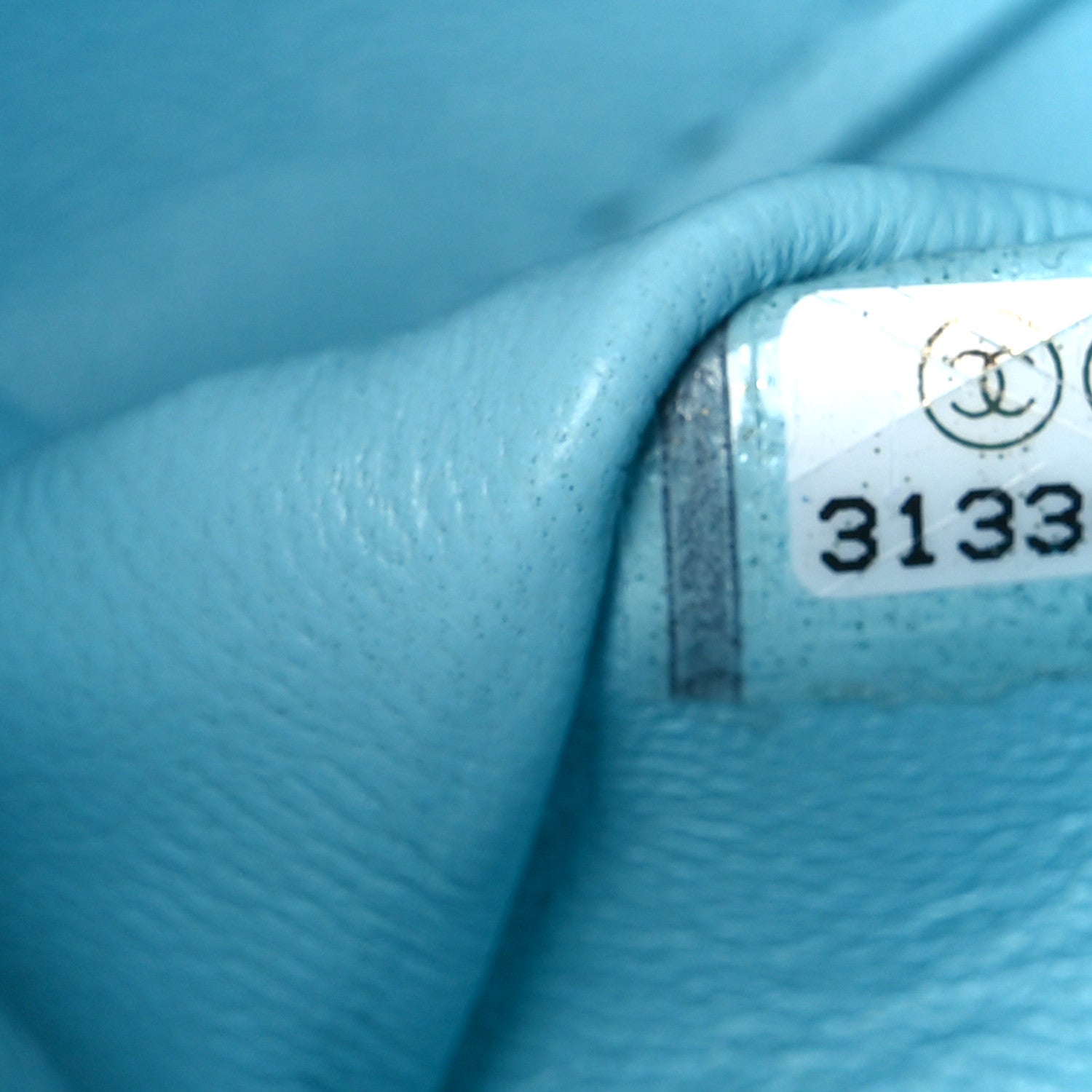 Chanel Lambskin Quilted Medium Double Flap Light Blue 8 of 12