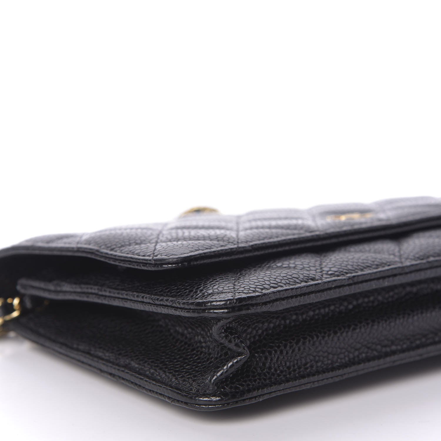 Chanel Caviar Quilted Wallet On Chain WOC Black 6 of 10