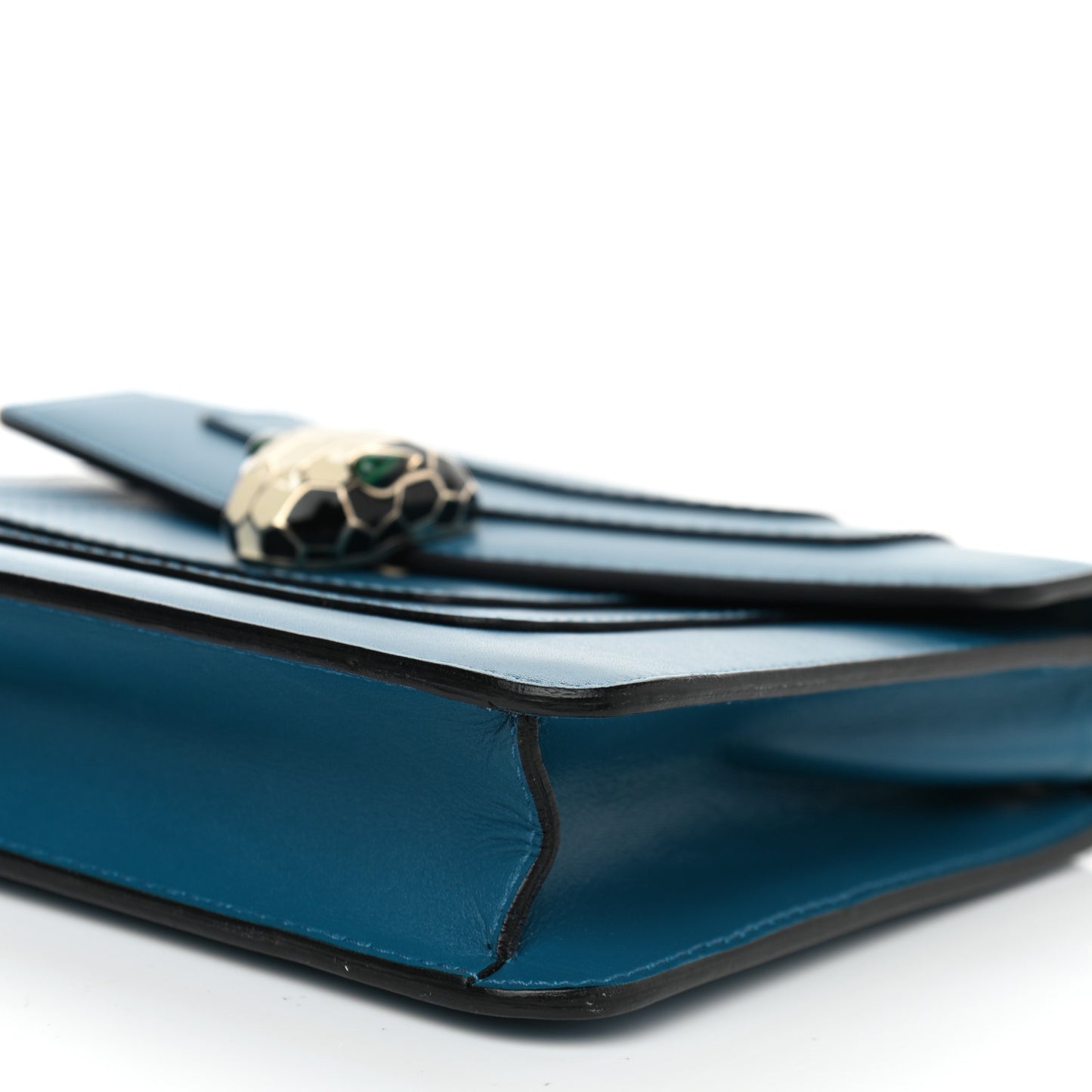 Calfskin Serpenti Forever Crossbody Blue