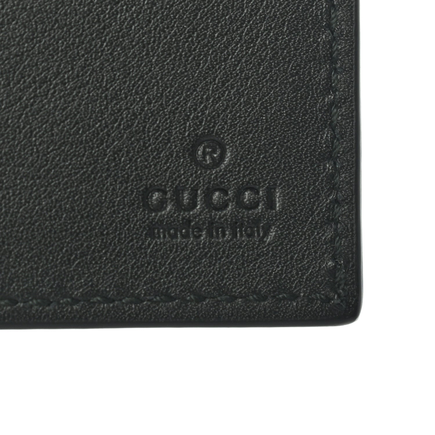 Gucci Smooth Calfskin XL Bi-Fold Wallet Black 6 of 7