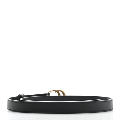 Gucci Calfskin Double G 20mm Belt 80 32 Black 2 of 7