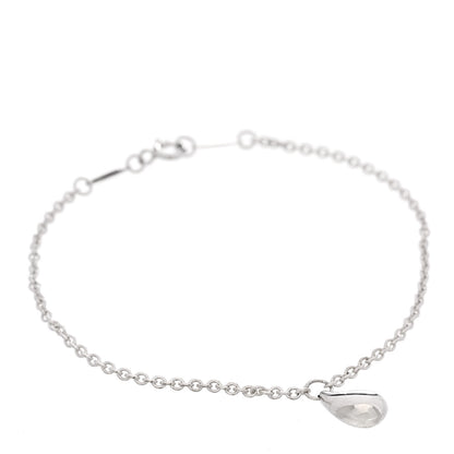 Tiffany Sterling Silver Elsa Peretti Teardrop Charm Bracelet 1 of 4