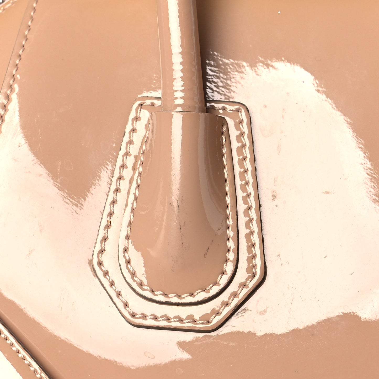 Patent Calfskin Small Antigona Pink