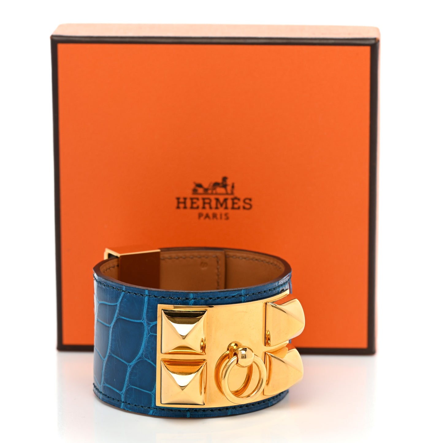 Shiny Alligator Collier De Chien CDC Bracelet S Bleu Izmir