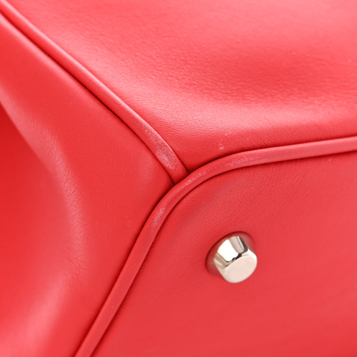 Smooth Calfskin Large Diorissimo Tote Red