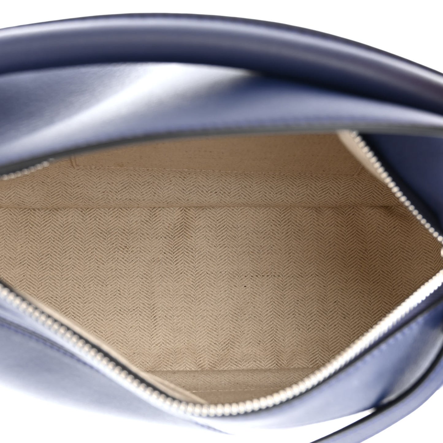 Calfskin Small Puzzle Bag Marine