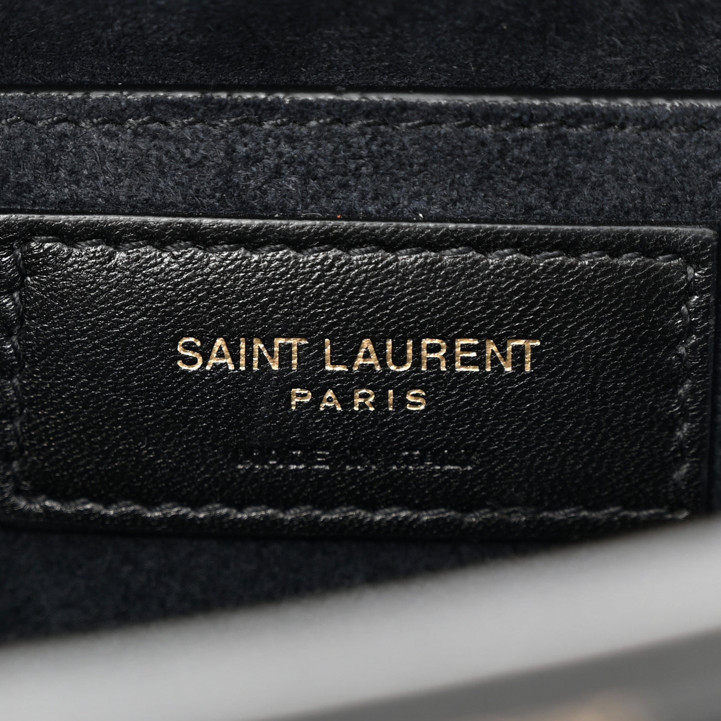 Smooth Calfskin Medium Monogram Sunset Satchel Black