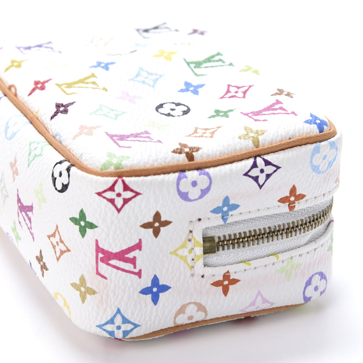 Monogram Multicolor Trousse Wapity White