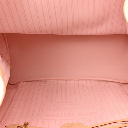 Louis Vuitton Damier Azur Neo Neverfull GM Rose Ballerine 8 of 12