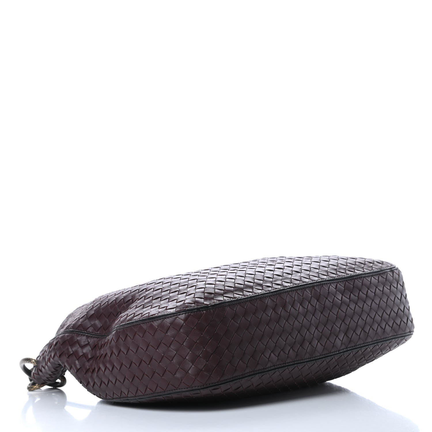 Bottega Veneta Nappa Intrecciato Large Loop Dark Barolo 4 of 10