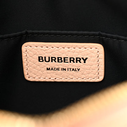 Burberry Grained Calfskin Small Camera Bag Peach Pink 5 of 9