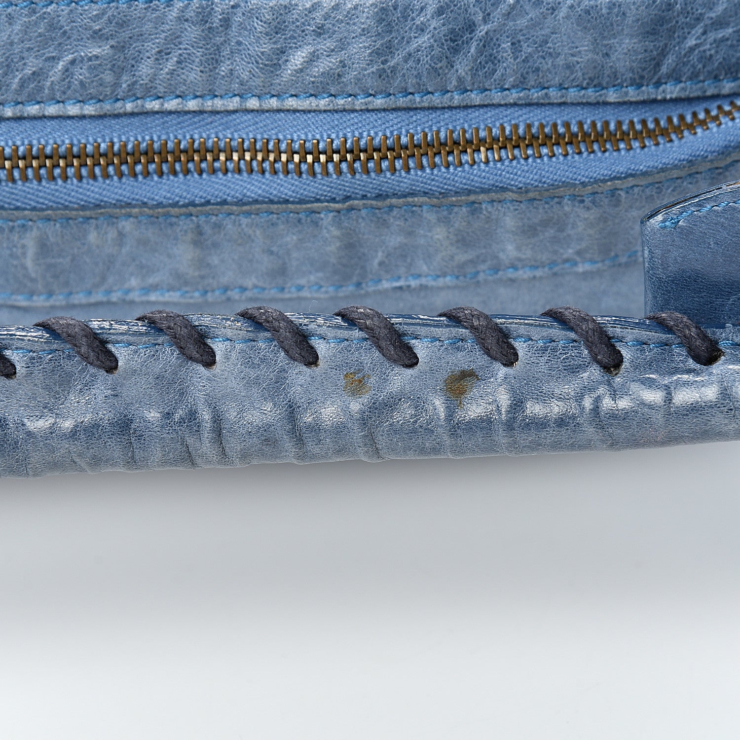 Balenciaga Chevre Classic Hardware Day Hobo Cornflower Bleu 12 of 15