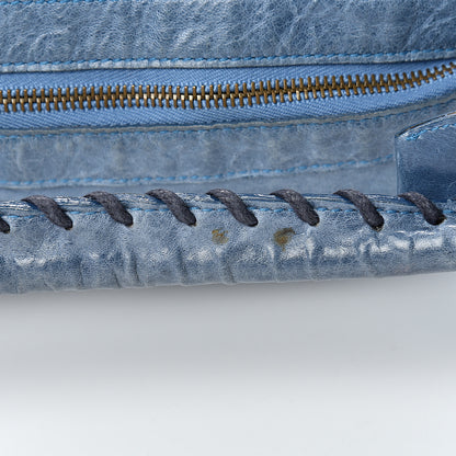 Balenciaga Chevre Classic Hardware Day Hobo Cornflower Bleu 12 of 15