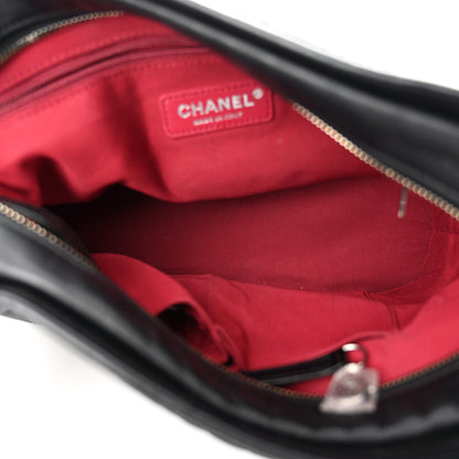 Chanel Aged Calfskin Quilted Medium Gabrielle Hobo Black 5 of 11