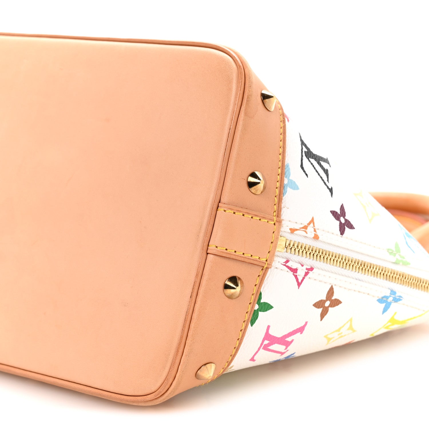 Louis Vuitton Monogram Multicolor Alma White 10 of 10