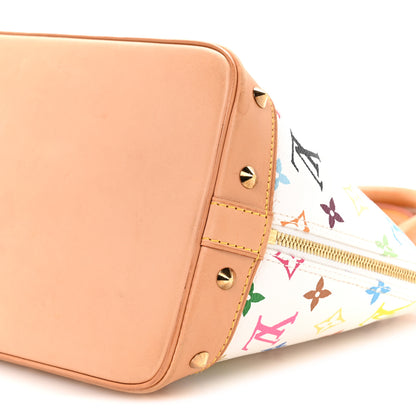 Louis Vuitton Monogram Multicolor Alma White 10 of 10
