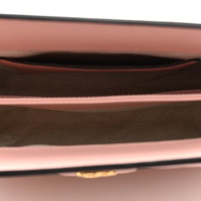 Gucci Calfskin GG Matelasse Small Slim Chain Shoulder Bag Perfect Pink Natural 5 of 10
