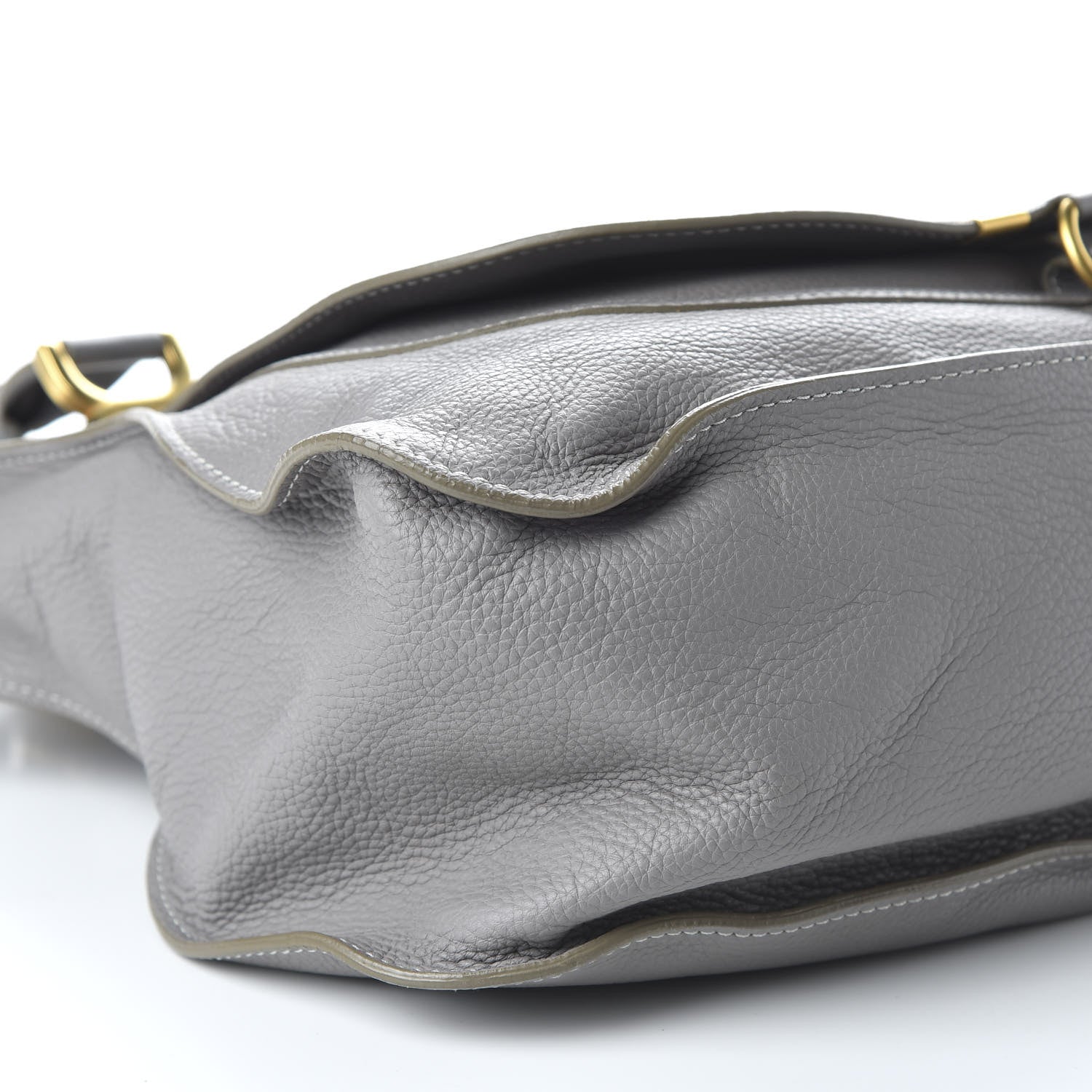 Chloe Calfskin Large Marcie Satchel Cashmere Grey 6 of 13