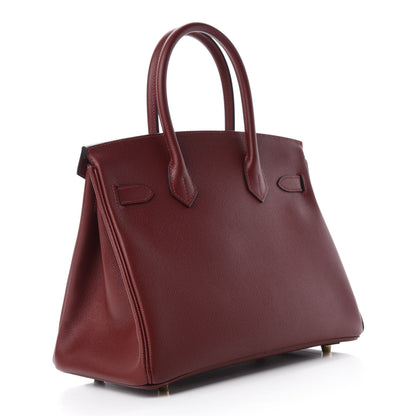 Hermes Epsom Birkin 30 Rouge H 3 of 11