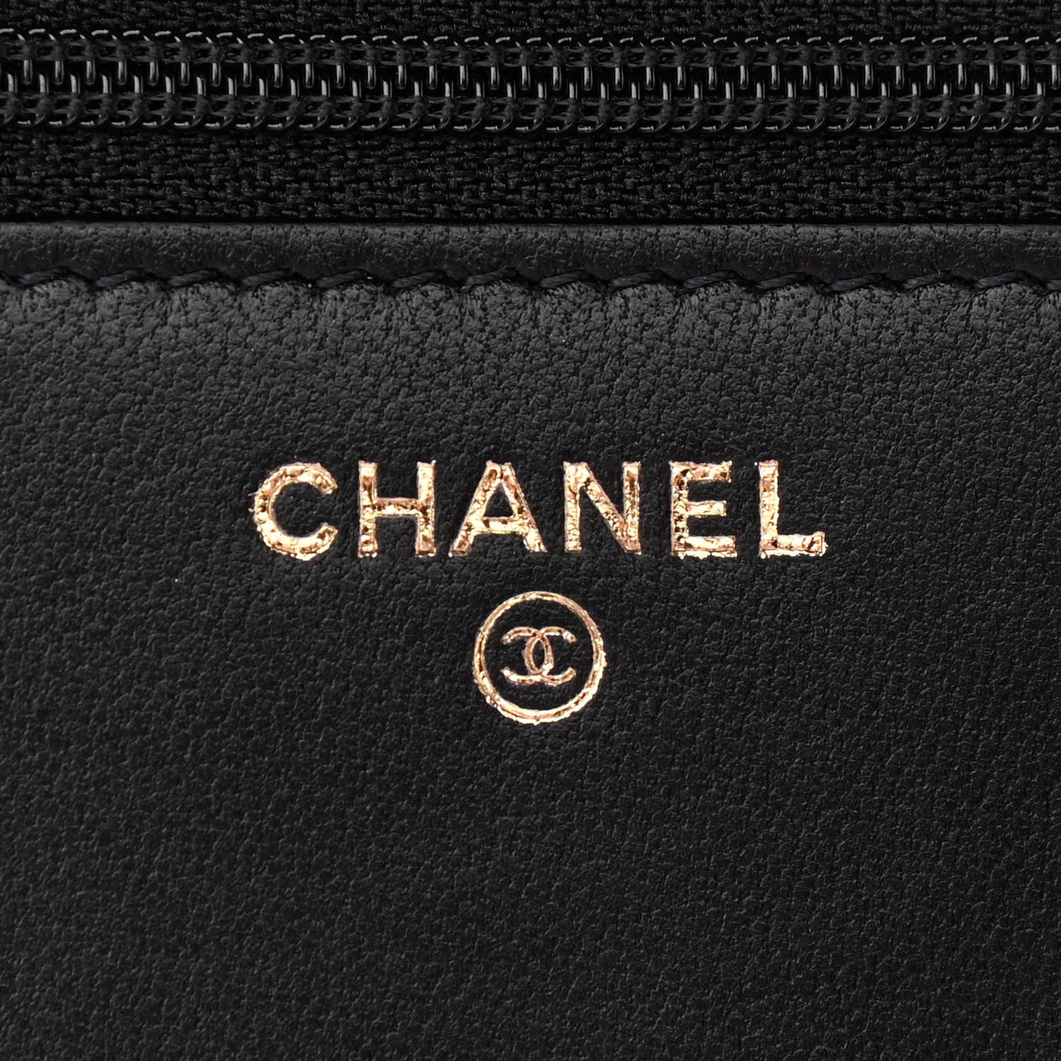 Chanel Lambskin Quilted Trendy CC Wallet On Chain WOC Black 6 of 11