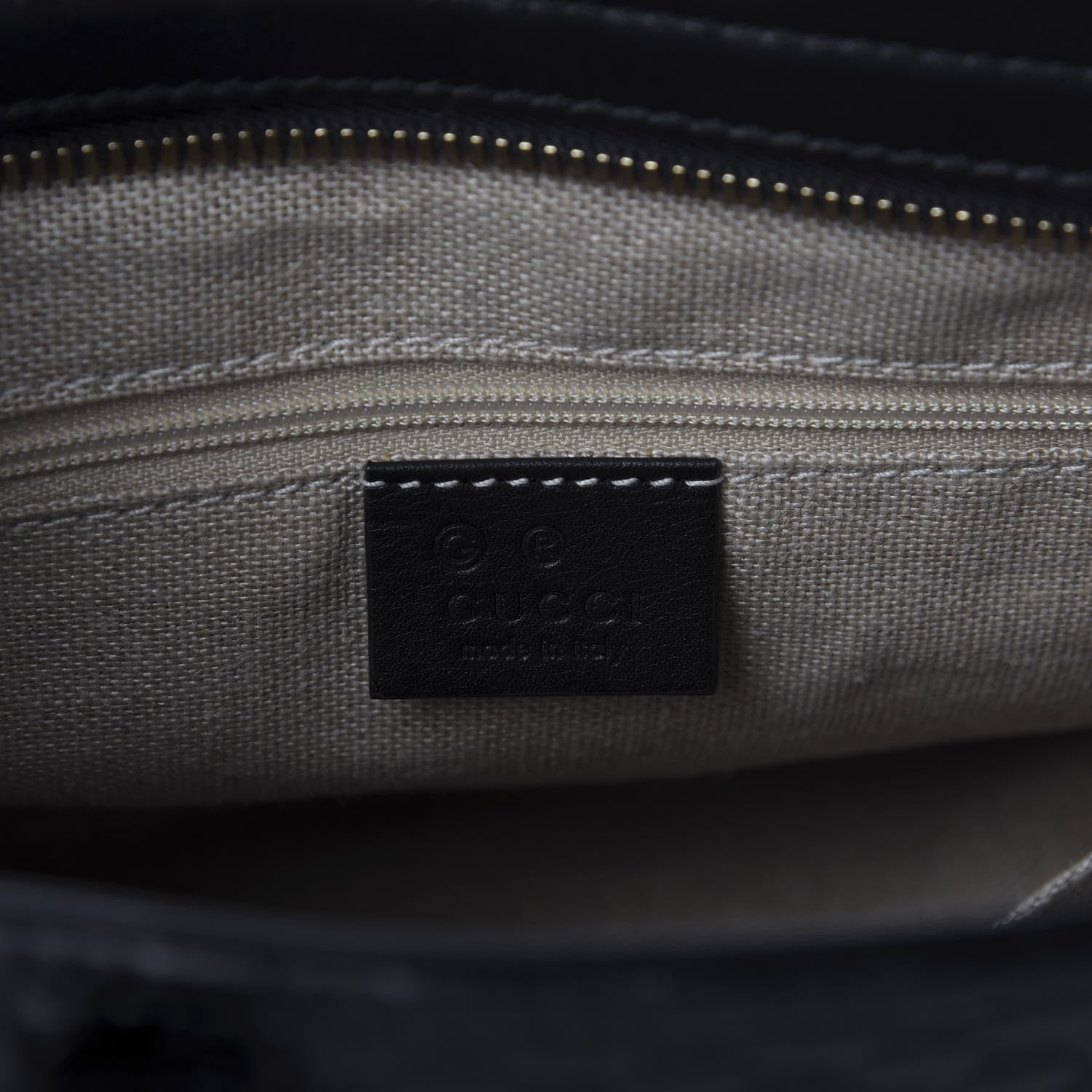 Gucci Microguccissima Small Bree Tote Black 8 of 9