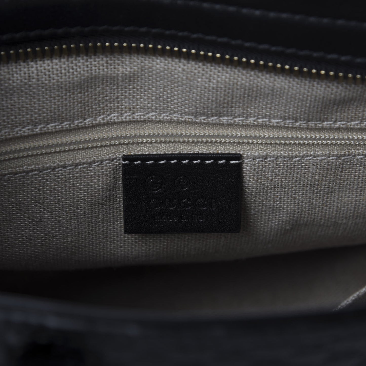 Microguccissima Small Bree Tote Black