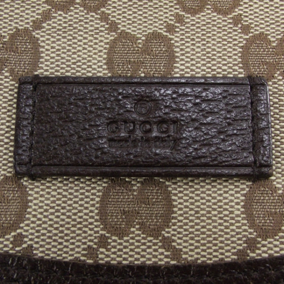 Gucci Monogram Diaper Bag Ebony 11 of 11