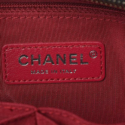Chanel Aged Calfskin Quilted Large Gabrielle Hobo Black 8 of 10