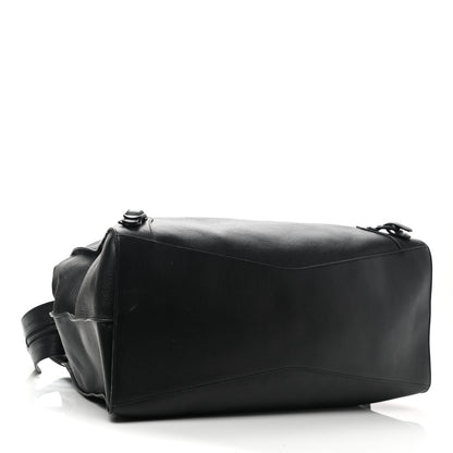 Balenciaga Grained Calfskin Neo Classic Black Hardware Large Top Handle Bag Black 3 of 12