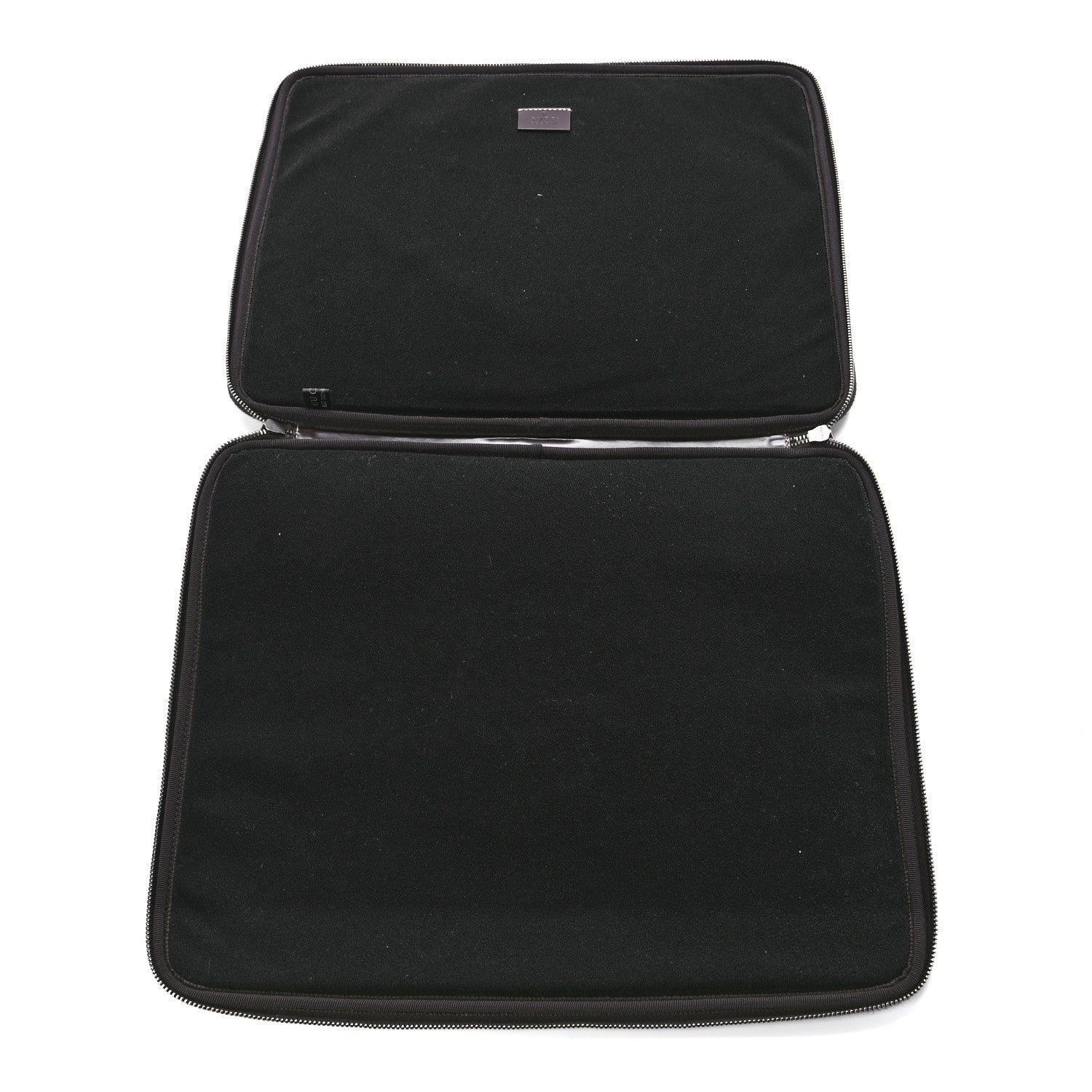 Gucci GG Plus Monogram Medium Interlocking G Laptop Case Dark Brown 5 of 13