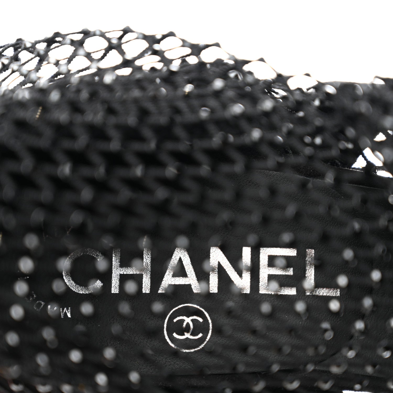 Chanel Resille Strass Kid Suede Patent Mary Jane Short Boots 36 Black 6 of 7