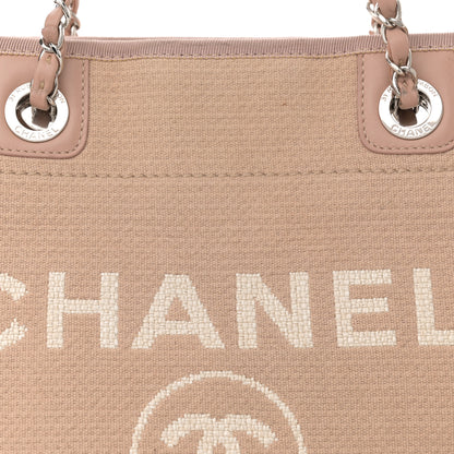 Chanel Mixed Fibers Small Deauville Tote Beige 9 of 13