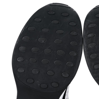 Christian Dior Suede Technical Mesh Oblique Mens B25 Runner Sneakers 42 Black White 8 of 12