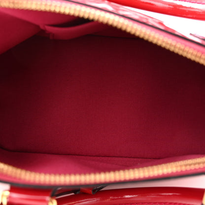 Louis Vuitton Vernis Alma BB Cherry 5 of 9