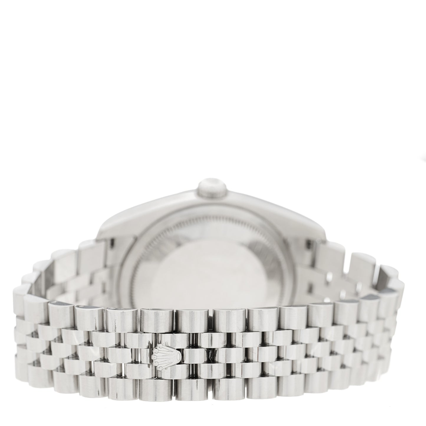 Stainless Steel 18K White Gold 36mm Oyster Perpetual Datejust Watch White Roman 116234